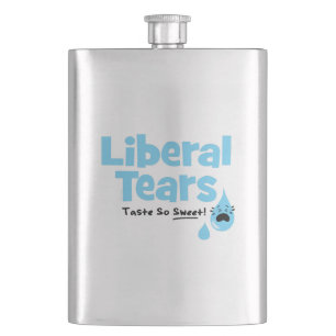Liberal Tears Taste So Sweet Hip Flask