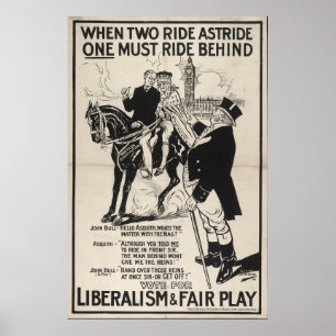 Liberalism and Fair Play Poster
