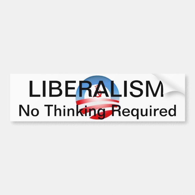 Liberalism II Bumper Sticker (Front)