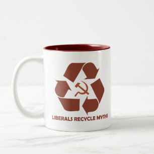 Liberals Recycle Myths Mug