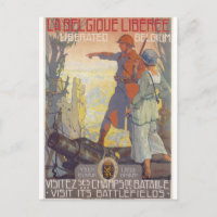 Liberated Belgium Propaganda Poster