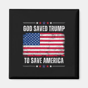 Liberation Day God Saved Trump So He Could Save Am Magnet