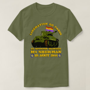 Libération de Paris M4 Sherman T-Shirt