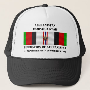 Liberation of Afghanistan / CAMPAIGN STAR Trucker Hat