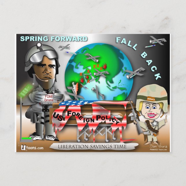 Liberation Savings Time Postcard (Front)