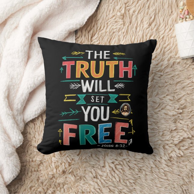 Liberation Through Truth Cushion (Blanket)