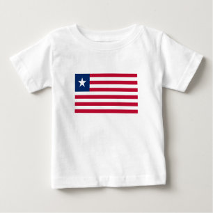 Liberia Flag Baby T-Shirt