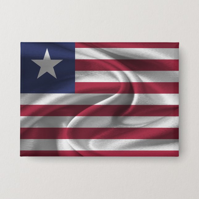 Liberia Flag Button (Front)
