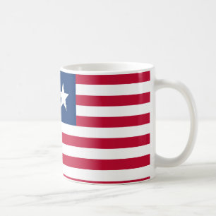 Liberia Flag Ceramic Mug