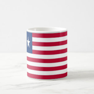 Liberia - Flag - Coffee Mug