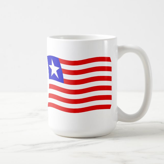 Liberia Flag Mug (Right)