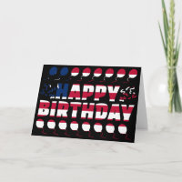 Liberia Flag Patriotic Birthday