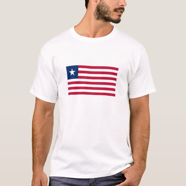 Liberia Flag T-Shirt (Front)