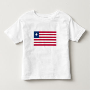 Liberia Flag Toddler T-Shirt