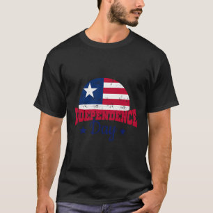 Liberia Independence Day 2023 Liberian Flag Tee