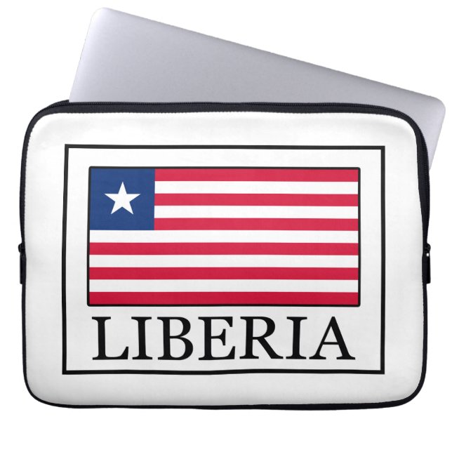 Liberia laptop sleeve (Front)