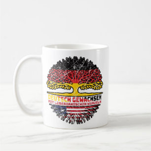 Liberia Liberianisch Deutsch Deutschland Baum Coffee Mug