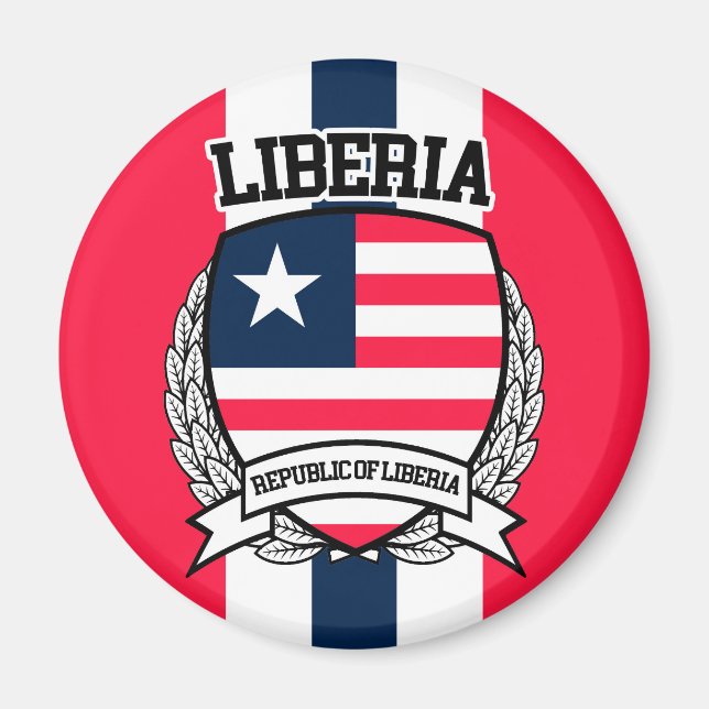 Liberia Magnet (Front)