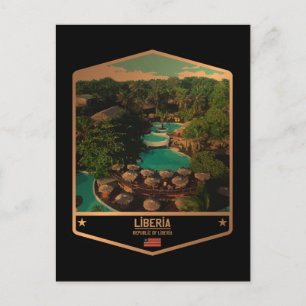 Liberia Postcard