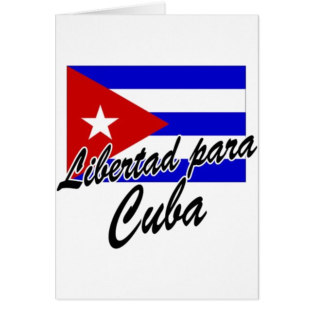 Libertad para Cuba! (Front)