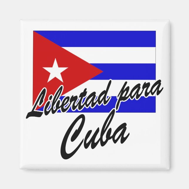 Libertad para Cuba! Magnet (Front)