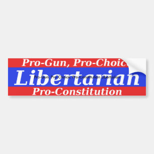 Libertarian Bumper Sticker