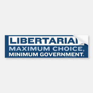 Libertarian Bumper Sticker