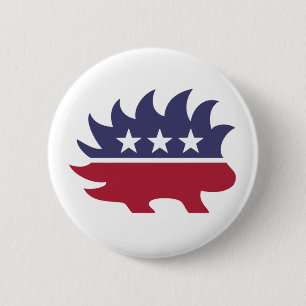 Libertarian Party 6 Cm Round Badge