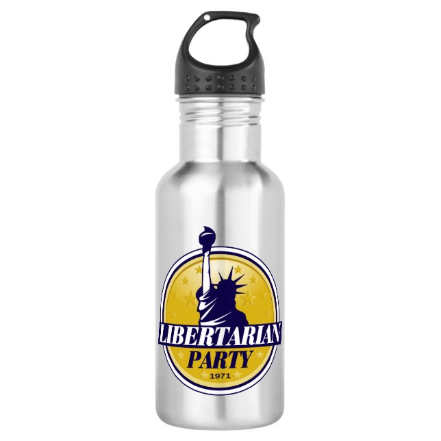 Libertarian Party Logo 710 Ml Water Bottle (Front)