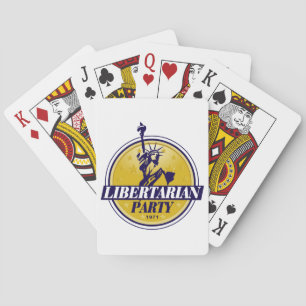 Libertarian Party Logo Politics Playing Cards