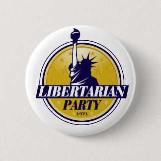 Libertarian Party Official Logo Button