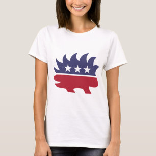 Libertarian Party Porcupine Symbol T-Shirt
