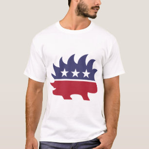 Libertarian Party Porcupine Symbol T-Shirt