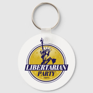 Libertarian Political Party logo Key Ring