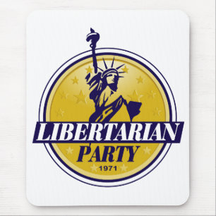 Libertarian Political Party Logo Mouse Pad