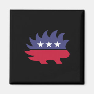 Libertarian Porcupine President Election 2020 Free Magnet