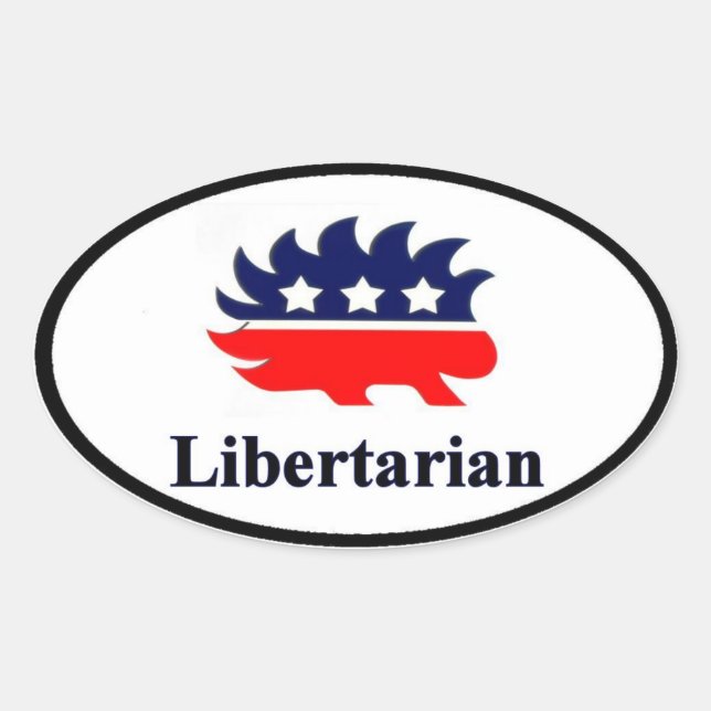 Libertarian Sticker (Front)