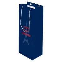 Liberté Égalité Chardonnay Funny Eiffel Tower Wine