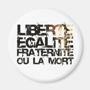 LIberte Egalite Fraternite! French Revolution ! Magnet