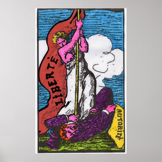 liberte (liberty) poster (Front)