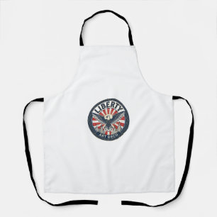 Liberty Adventure Patriotic Patriotic Pulp Book Co Apron