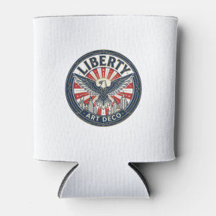Liberty Adventure Patriotic Patriotic Pulp Book Co Can Cooler