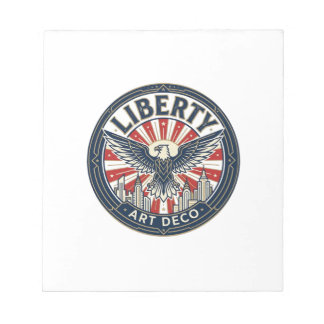 Liberty Adventure Patriotic Patriotic Pulp Book Co Notepad