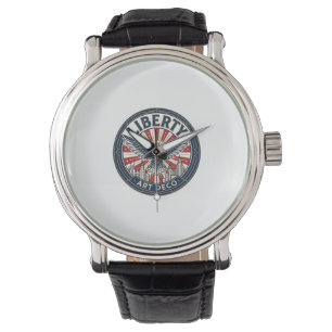 Liberty Adventure Patriotic Patriotic Pulp Book Co Watch