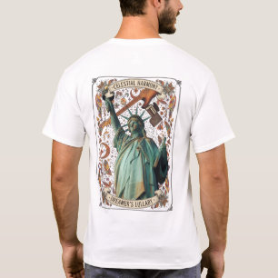 Liberty   Artistic Statue & Dreamer’s Lullaby Grap T-Shirt