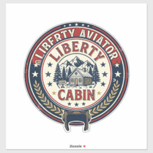 Liberty Aviator Patriotic Patriotic Aviation Vinta