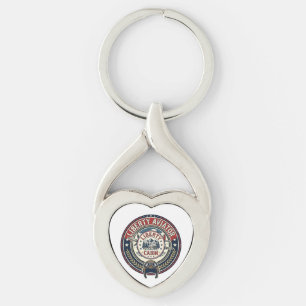 Liberty Aviator Patriotic Patriotic Aviation Vinta Key Ring