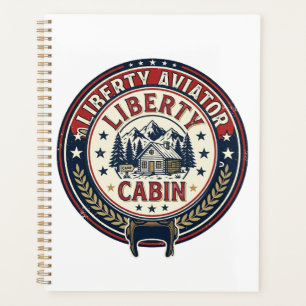 Liberty Aviator Patriotic Patriotic Aviation Vinta Planner