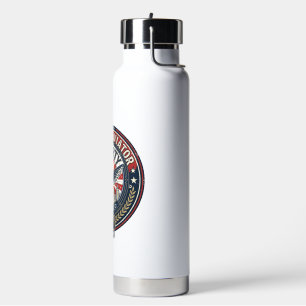 Liberty Aviator Patriotic Patriotic Aviation Vinta Water Bottle