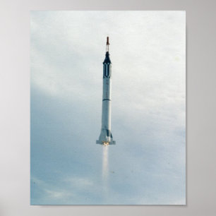 Liberty Bell 7 (Mercury Redstone 4) Launch Poster